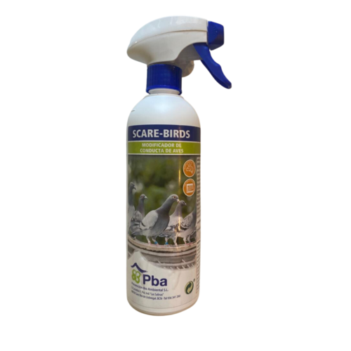 SCARE BIRDS REPELENTE DE AVES X 1 500 ML