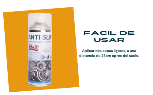 ANTI SLIP 1 X 400 ML   Aerosol antideslizante de superficies